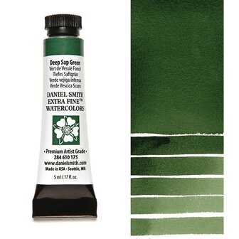 Deep Sap Green (S2) Aquarelverf Daniel Smith (Extra fine Watercolour) 5 ML Kleur 175