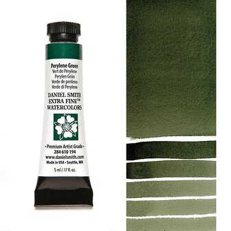 Perylene Green (S2) Aquarelverf Daniel Smith (Extra fine Watercolour) 5 ML Kleur 194
