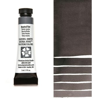 Neutral Tint (S1) Aquarelverf Daniel Smith (Extra fine Watercolour) 5 ML Kleur 229