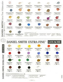 266 kleuren Dots Card Set Aquarelverf Daniel Smith (Extra fine Watercolour) 266 Dots