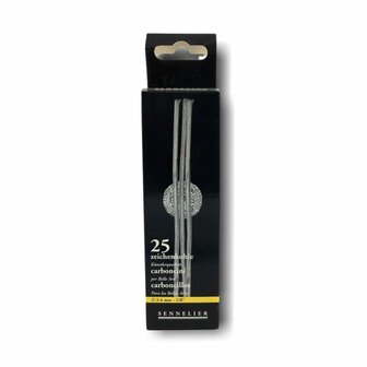 25 x Houtskool 3-4 mm Sennelier