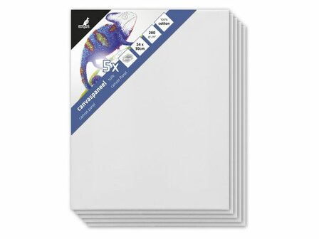 24x30 cm Kangaro Canvasboard 5 stuks