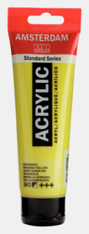 Groengeel Amsterdam Standard Series  Acrylverf 120 ML Kleur 243