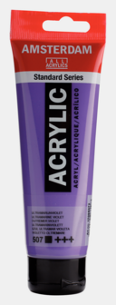 Ultramarijn Violet Amsterdam Standard Series Acrylverf 120 ML Kleur 507