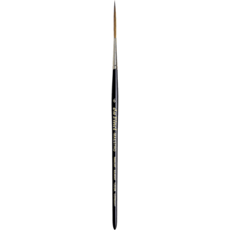 Liner penseel maat 6 &ndash; MAESTRO 1203K met Kolinsky marterhaar, ideaal voor olieverfschildering met impasto technieken.