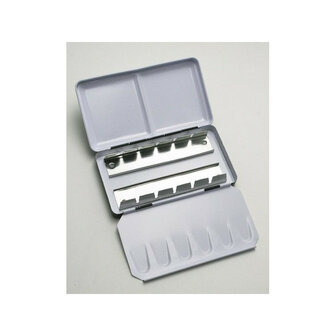 Sennelier Lege aquareldoos / box voor 6 hele of 12 halve napjes