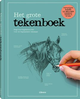 Cover van Het grote tekenboek &ndash; complete gids voor leren tekenen