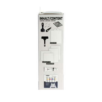 Schmincke Lino Snij- en Printset met Essdee &ndash; complete starterkit voor linodruk met inkten, lino blocks en tools omverpa