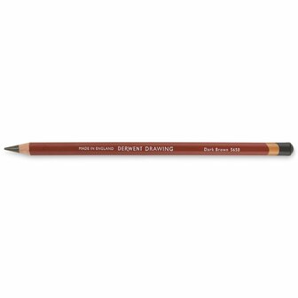 Dark Brown Drawing Pencil / Potlood van Derwent Kleur 5650