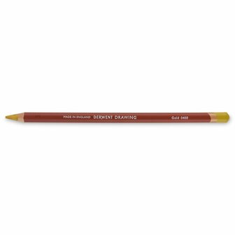 Gold Drawing Pencil / Potlood van Derwent Kleur 0400