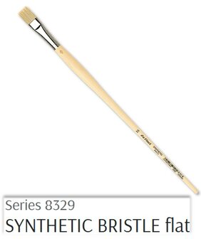 Nr. 16 Plat da Vinci SYNTHETIC BRISTLE penseel &ndash; 19 mm, vegan