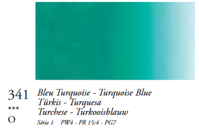 Turkoois (Serie 1) Extra Fine Oil Stick van Sennelier 38 ML Kleur 341