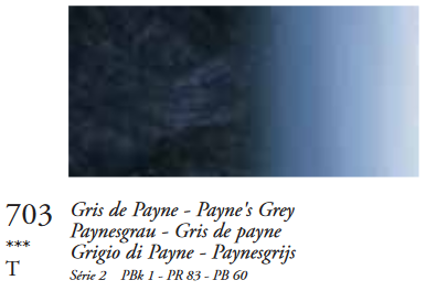 Paynesgrijs (Serie 2) Extra Fine Oil Stick van Sennelier 38 ML Kleur 703