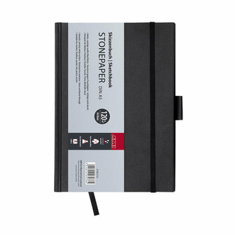 A5 Schetsboek met stonepaper AMI 120 grams