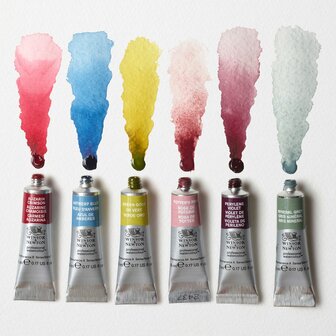 6 x 5 ml Mindful Set Winsor &amp; Newton Professional Watercolour set 839