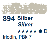 Silber Silver (894) Schmincke Soft Pastels