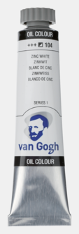 Zinkwit Van Gogh Olieverf van Royal Talens 20 ML Serie 1 Kleur 104