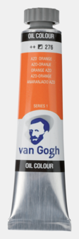 Azo-Oranje Van Gogh Olieverf van Royal Talens 20 ML Serie 1 Kleur 276