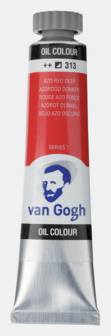 Azorood Donker Van Gogh Olieverf van Royal Talens 20 ML Serie 1 Kleur 313