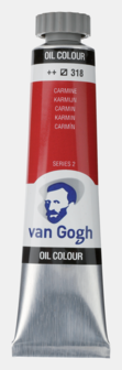 Karmijn Van Gogh Olieverf van Royal Talens 20 ML Serie 2 Kleur 318