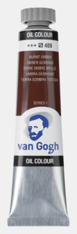 Omber Gebrand Van Gogh Olieverf van Royal Talens 20 ML Serie 1 Kleur 409