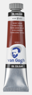 Sienna Gebrand Van Gogh Olieverf van Royal Talens 20 ML Serie 1 Kleur 411