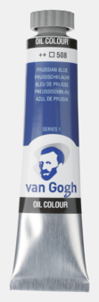 Pruisischblauw Van Gogh Olieverf van Royal Talens 20 ML Serie 1 Kleur 508