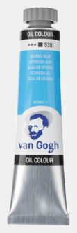 S&egrave;vresblauw Van Gogh Olieverf van Royal Talens 20 ML Serie 1 Kleur 530