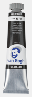 Lampenzwart Van Gogh Olieverf van Royal Talens 20 ML Serie 1 Kleur 702