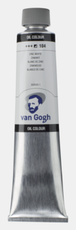 Zinkwit Van Gogh Olieverf van Royal Talens 200 ML Serie 1 Kleur 104