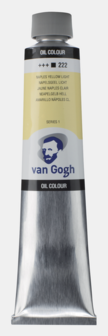 Napelsgeel Licht Van Gogh Olieverf van Royal Talens 200 ML Serie 1 Kleur 222