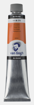 Azo Oranje Van Gogh Olieverf van Royal Talens 200 ML Serie 1 Kleur 276