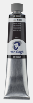 Van Dijckbruin Van Gogh Olieverf van Royal Talens 200 ML Serie 1 Kleur 403