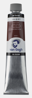 Sienna Gebrand Van Gogh Olieverf van Royal Talens 200 ML Serie 1 Kleur 411