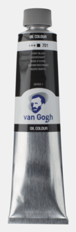 Ivoorzwart Van Gogh Olieverf van Royal Talens 200 ML Serie 1 Kleur 701