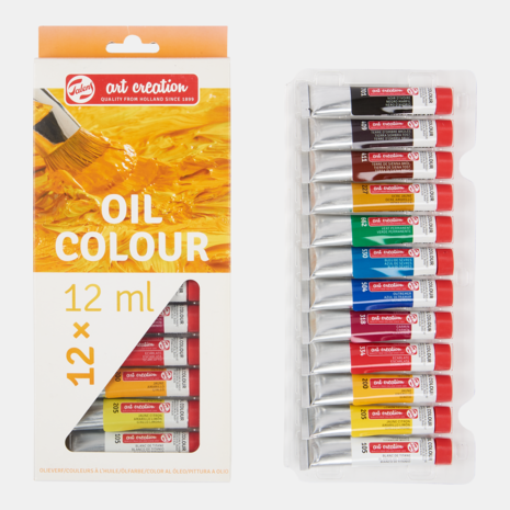 Set Olieverf 12 x 12 ml van Art Creation Set 112