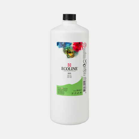 Groen Ecoline fles 990 ml van Talens Kleur 600
