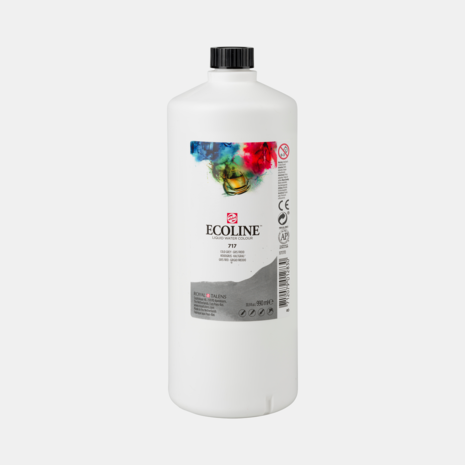 Koudgrijs Ecoline fles 990 ml van Talens Kleur 717