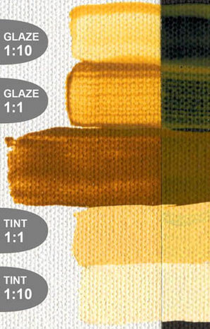 Ijzeroxydegeel Transparant Golden Open Acrylverf Tube 59 ML Serie 3 Kleur 7386