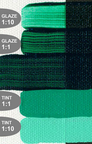 Phtalogroen Blauwachtig Golden Open Acrylverf Tube 59 ML Serie 4 Kleur 7270