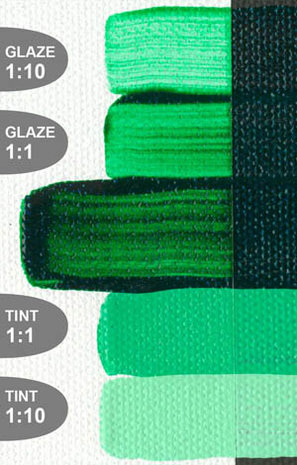 Phtalogroen Geelachtig Golden Open Acrylverf Tube 59 ML Serie 4 Kleur 7275