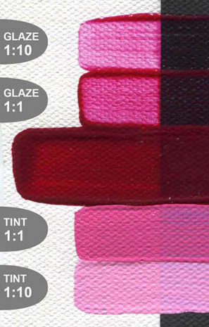 Quinacridone Magenta Golden Open Acrylverf Tube 59 ML Serie 7 Kleur 7305