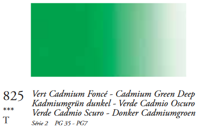 Cadmiumgroen Donker (Serie 2) Oil Stick van Sennelier 38 ML Kleur 825