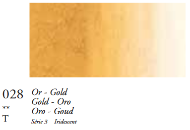 Goud (Serie 3) Oil Stick van Sennelier 38 ML Kleur 028
