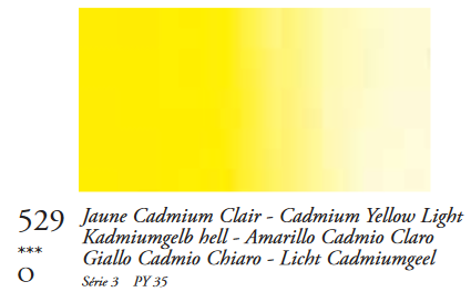 Cadmiumgeel Licht (Serie 3) Oil Stick van Sennelier 38 ML Kleur 529