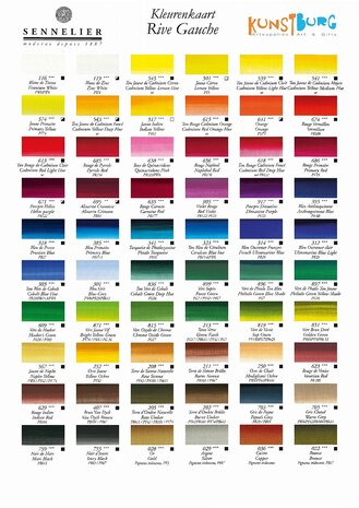 Cadmium Citroengeel Tint (Serie 1) Rive Gauche olieverf van Sennelier 40 ML Kleur 545