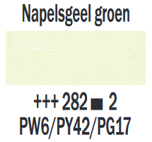 Napelsgeel groen Rembrandt Olieverf Royal Talens 15 ML (Serie 2) Kleur 282