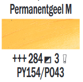 Permanentgeel Middel Rembrandt Olieverf Royal Talens 15 ML (Serie 3) Kleur 284