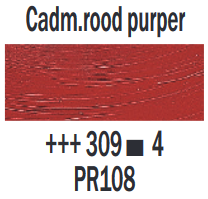 Cadmiumrood purper Rembrandt Olieverf Royal Talens 15 ML (Serie 4) Kleur 309