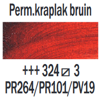 Permanentkraplak bruin Rembrandt Olieverf Royal Talens 15 ML (Serie 3) Kleur 324